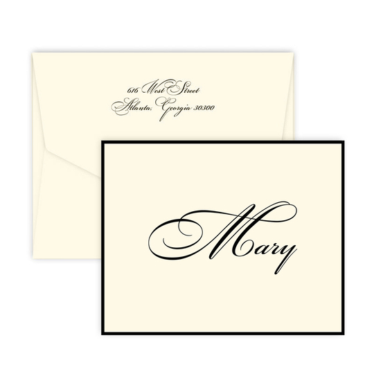 Catarina Style Folded Note Cards